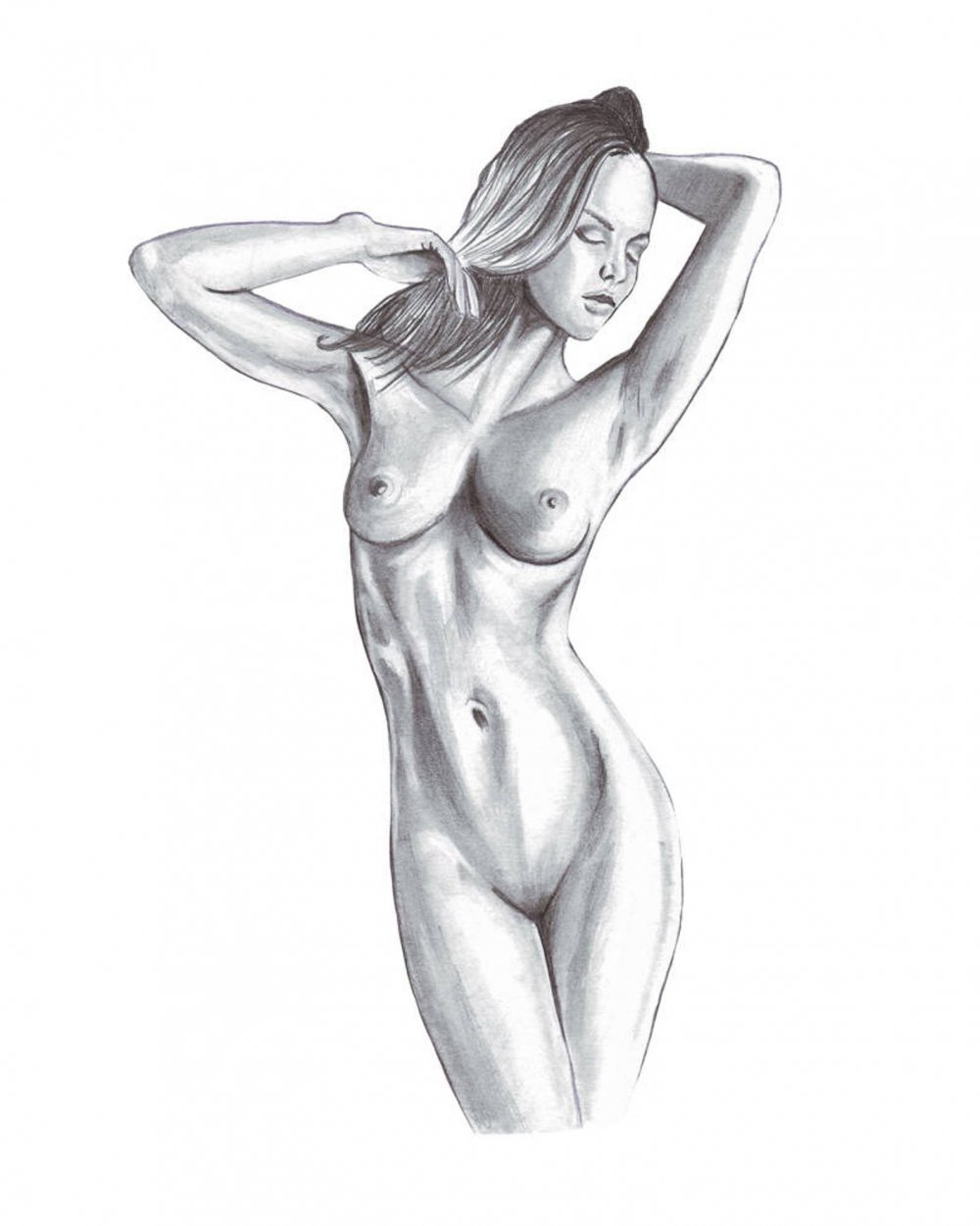 Drawn girls Ero