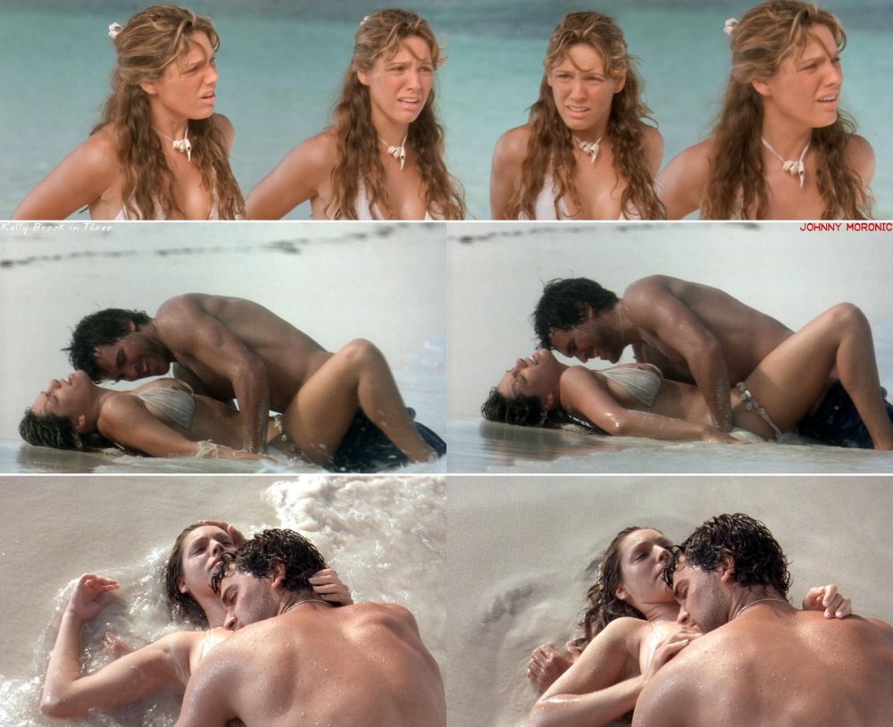 Kelly Brooke Topless beach