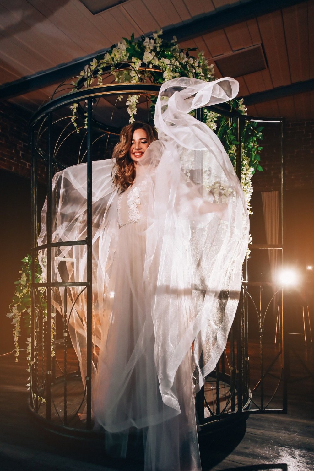 Anya Pokrov in white