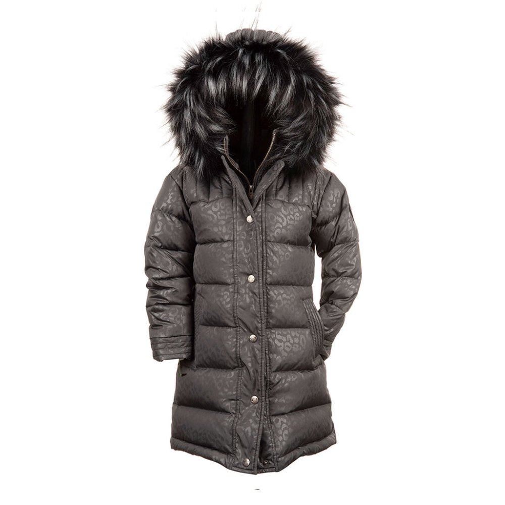 Black Shiny Down Coat