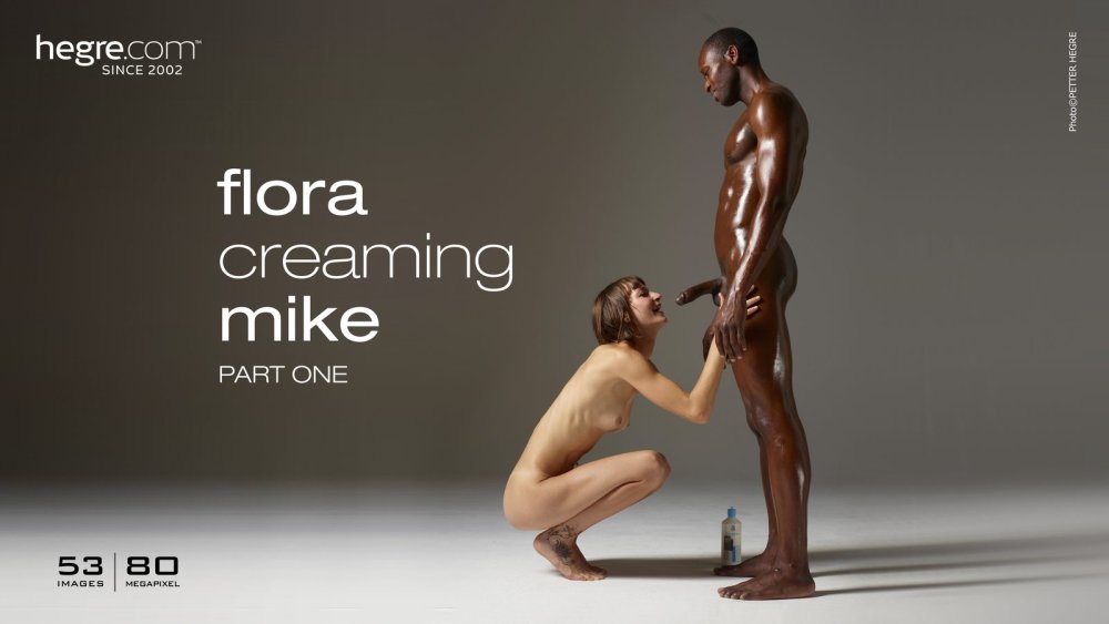 Naked blacks and white women