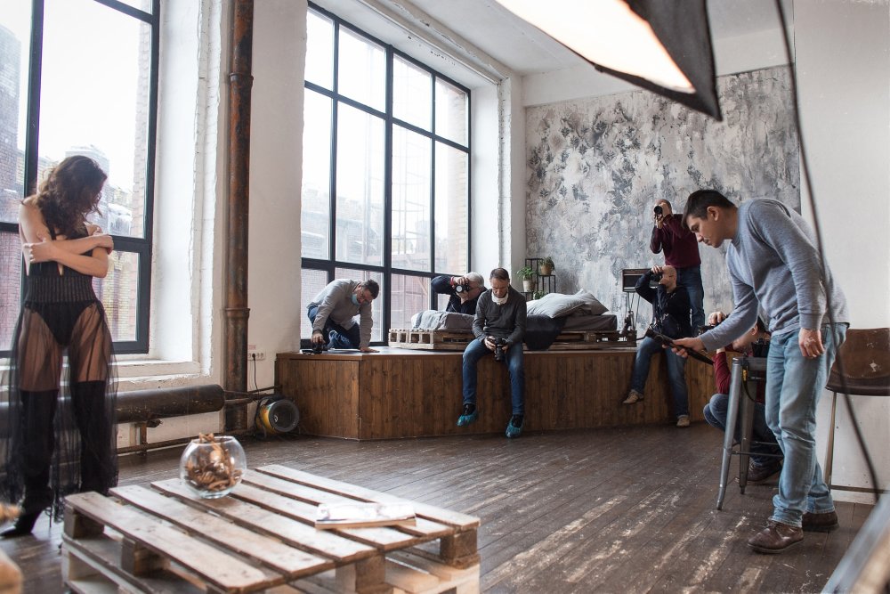 Backstage for three days of rain