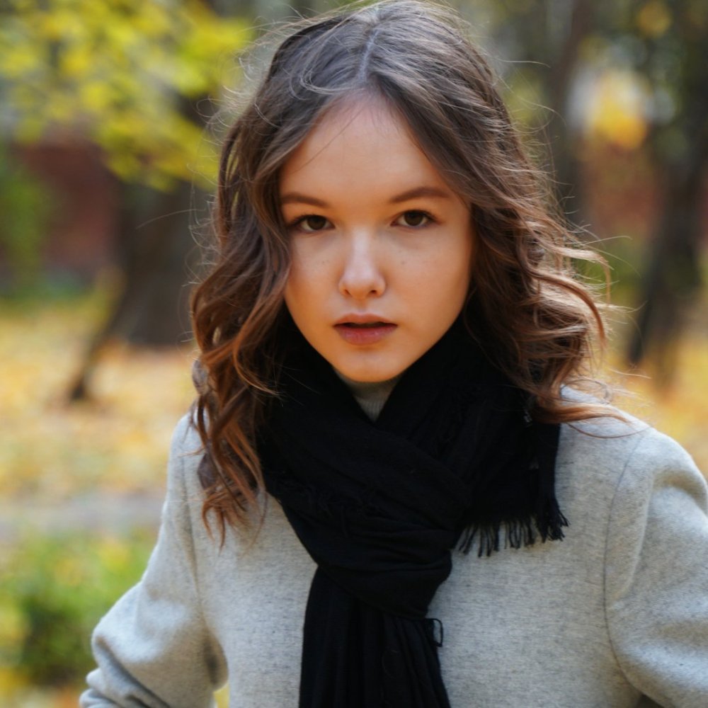 Arina Bik with morgenery