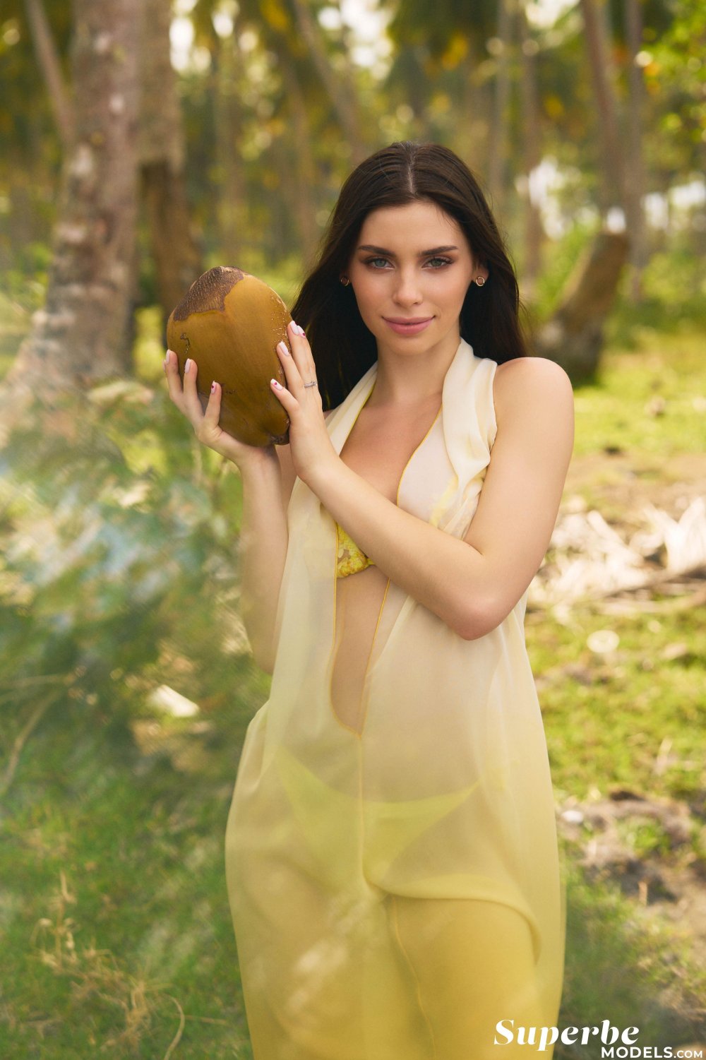 Irina Bruni Totally Naked at Public Streets