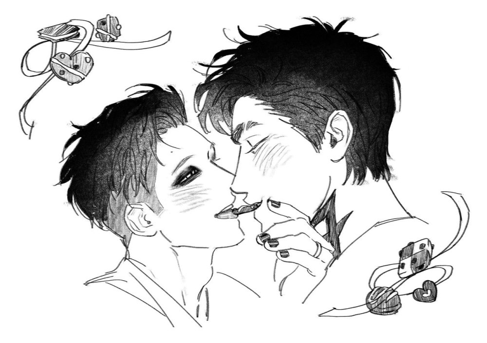 Drawings with a pencil Malec