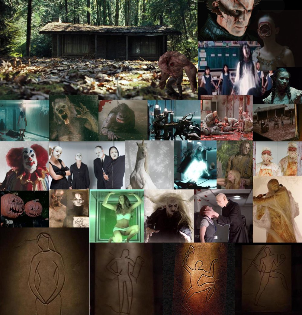 The Cabin in the Woods (2012) monsters