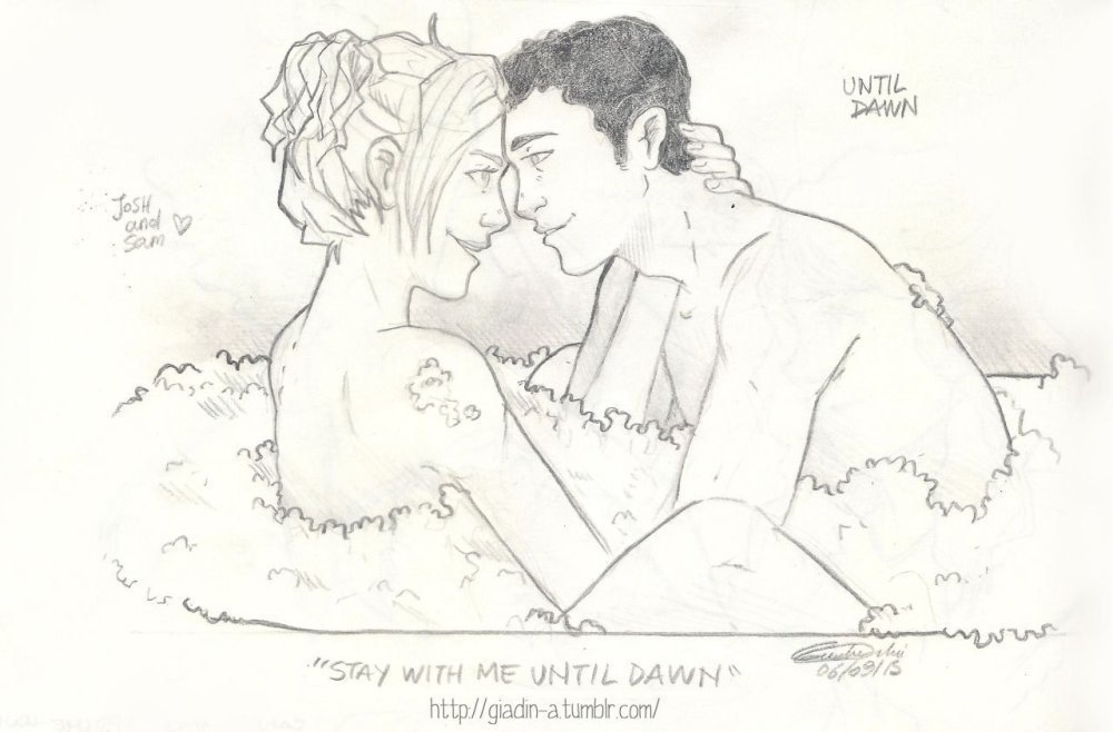 Until Dawn Sam without a towel mod