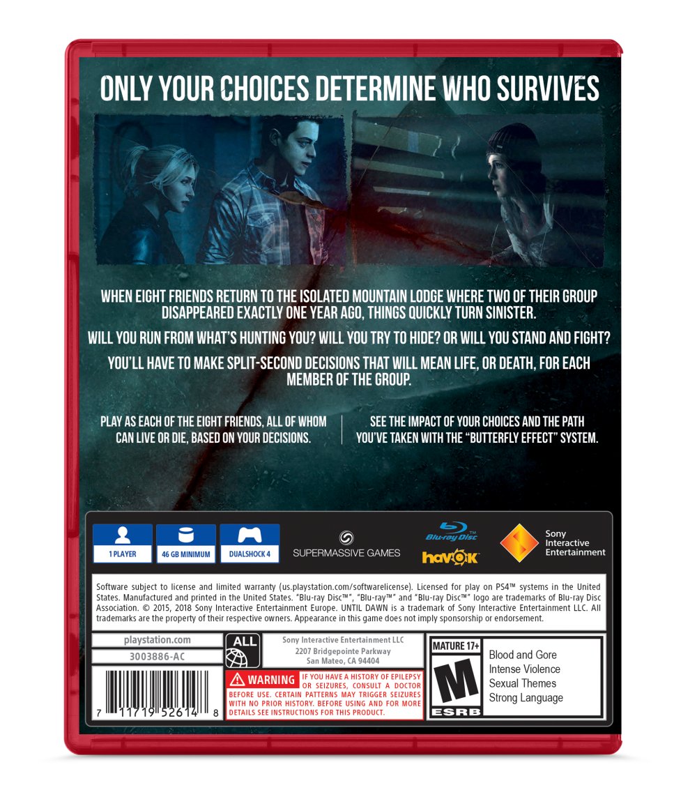 Josh and Sam Until Dawn