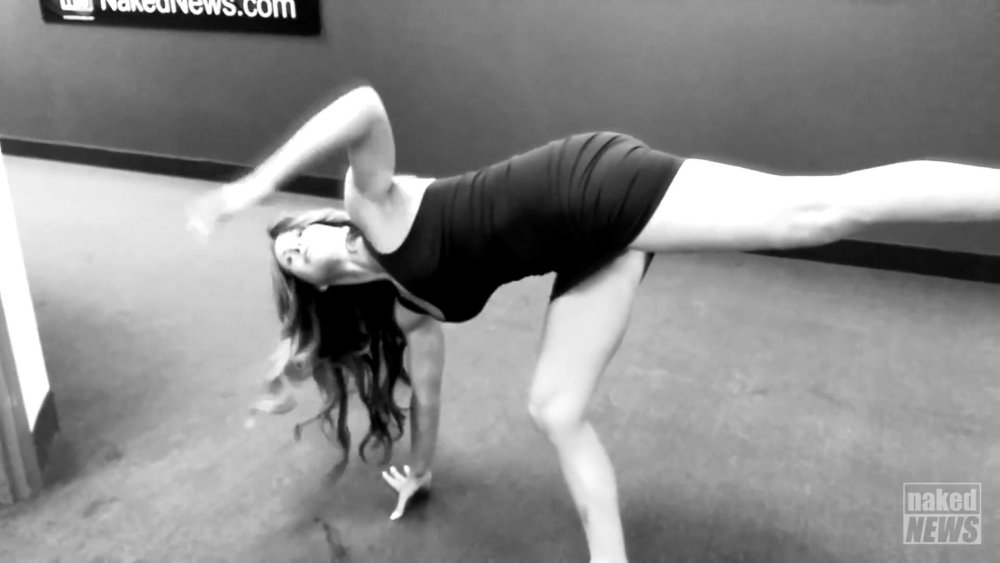 Naked news Whitney Saint-John