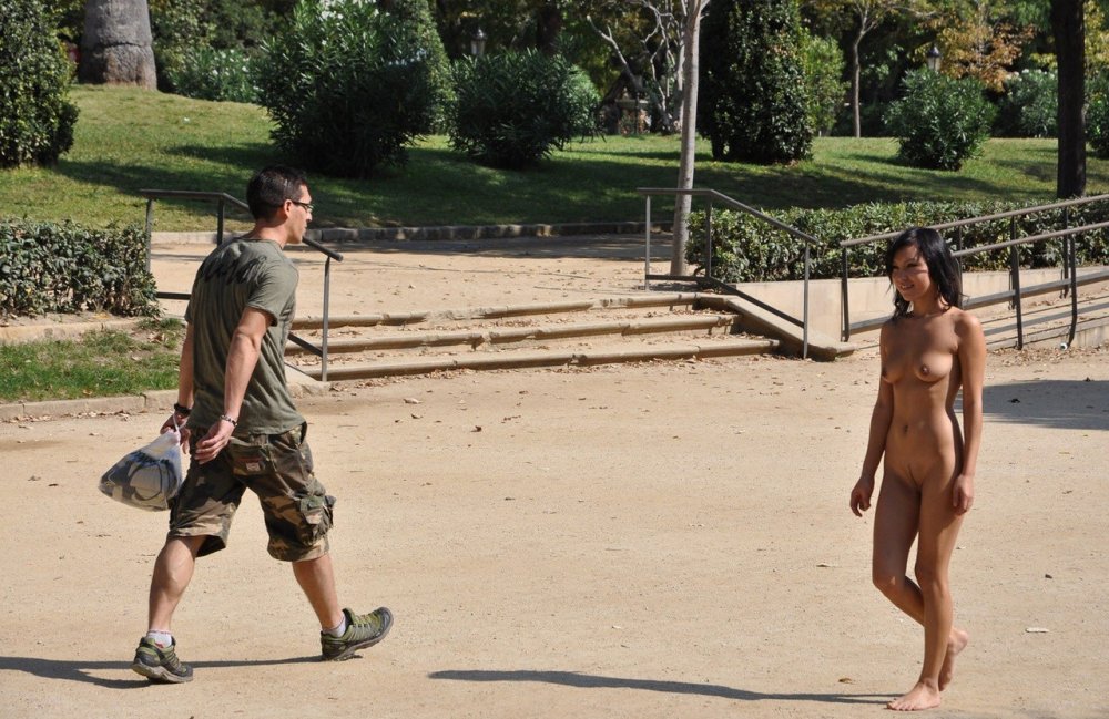 Anal in a public place