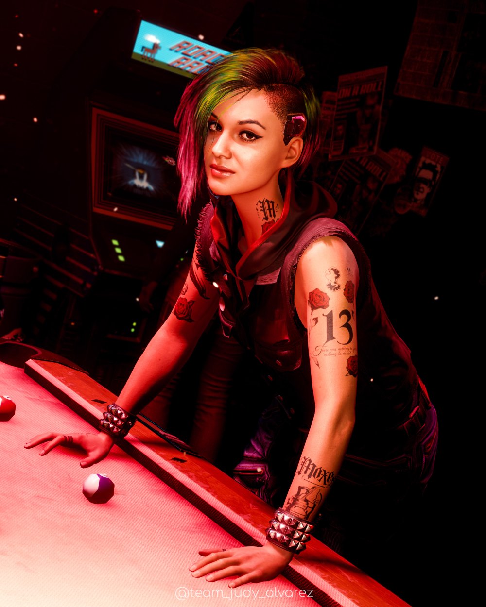 Cyberpank 2077 Judy Alvarez