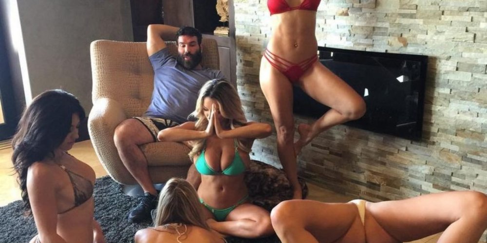 Dan Bilserian and his girls Nude