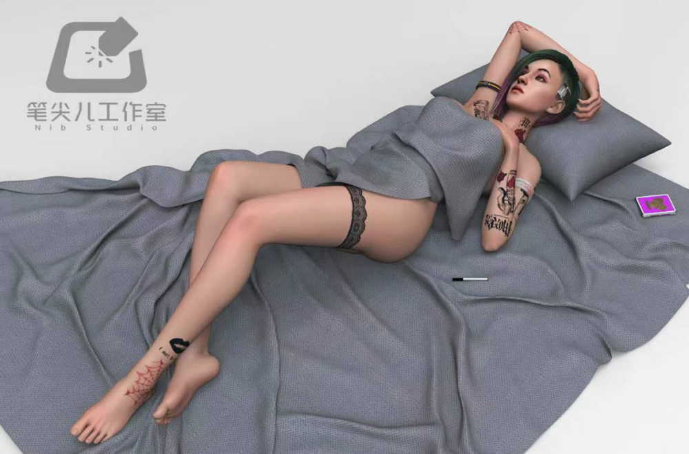 Judy Alvarez Figule Cyberpunk 2077