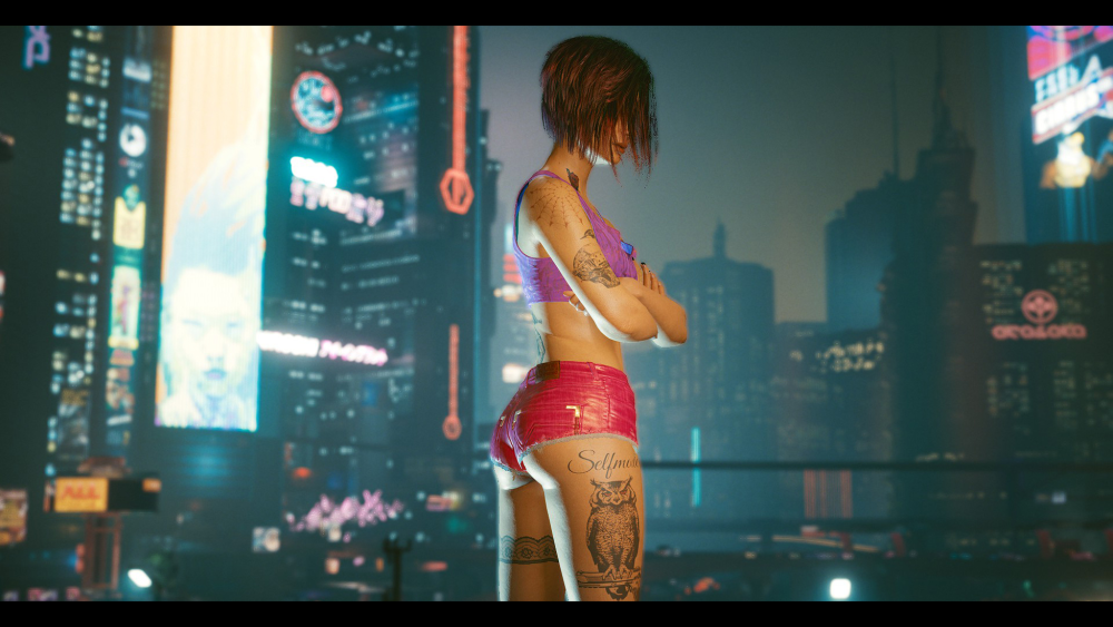 Cyberpank 2077 Judy Tattoos