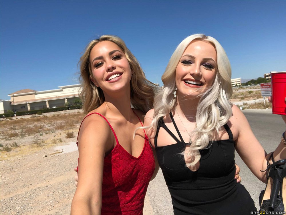 Lezbians Cassie Lane and Shaila Jennings