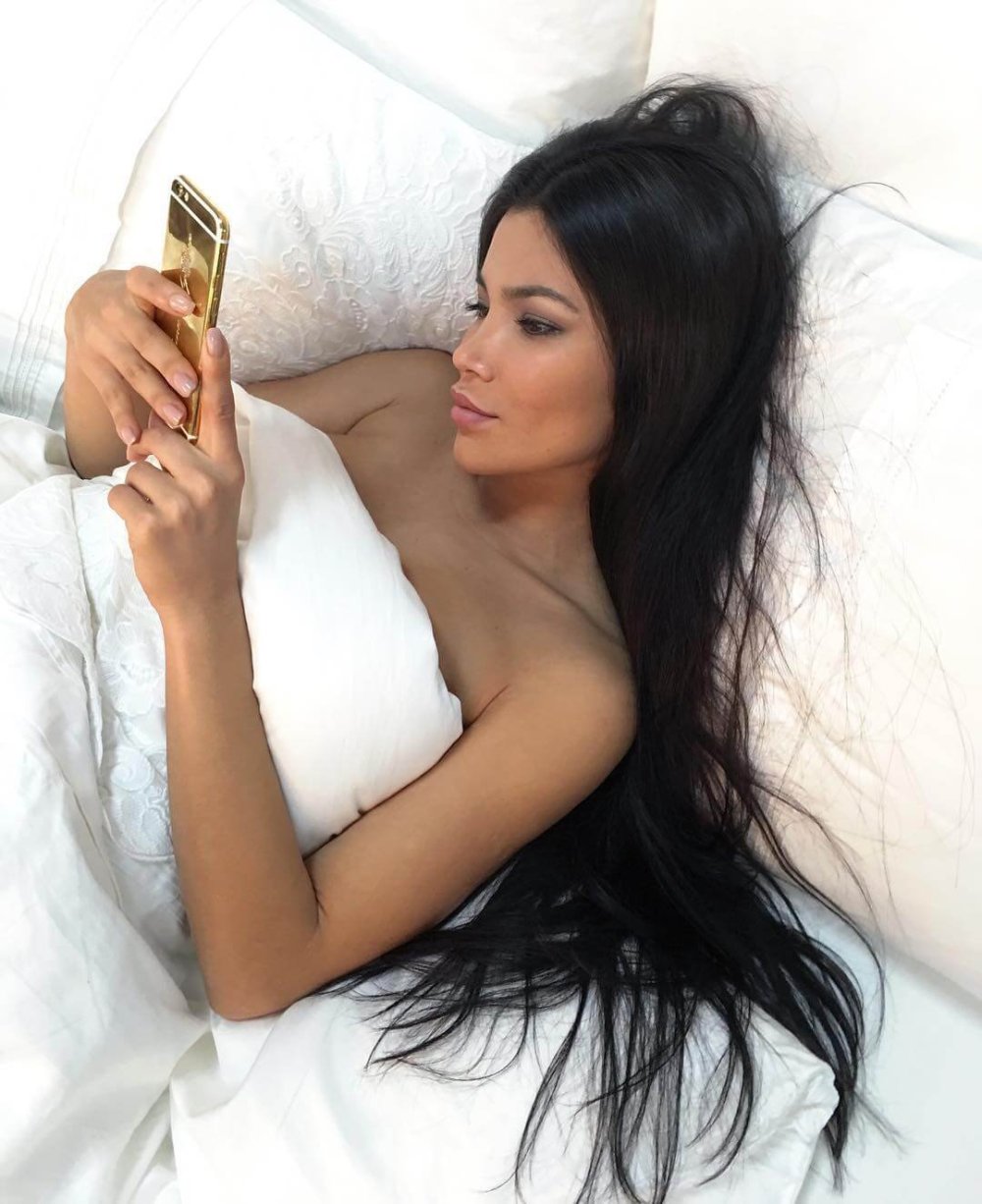 Svetlana Bilyalova in a swimsuit