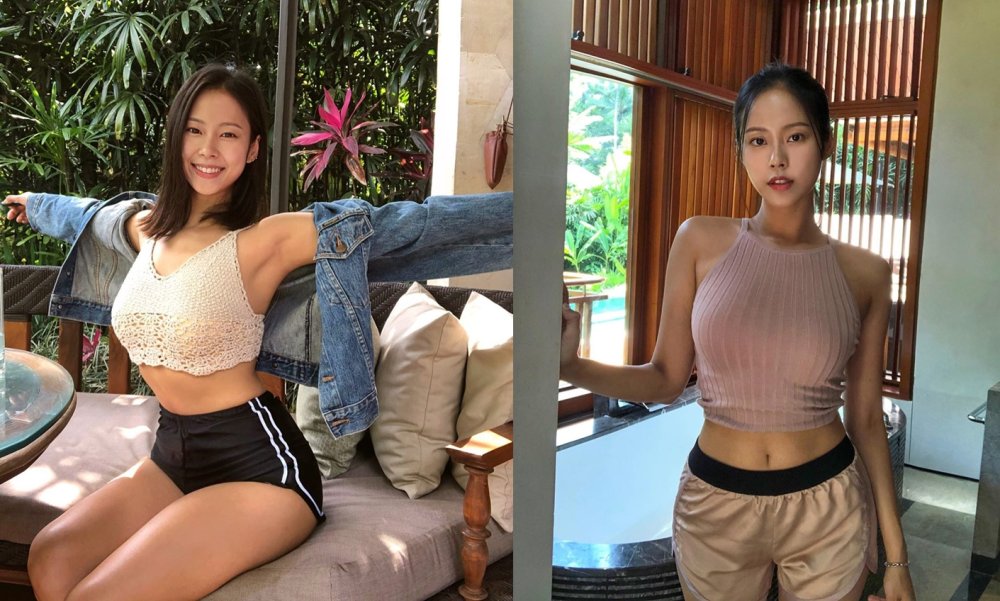Jenny Kim in underwear