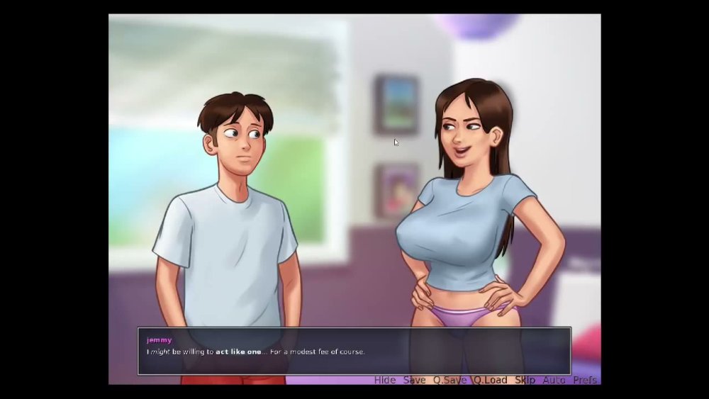 Jenny Kim in a swimsuit