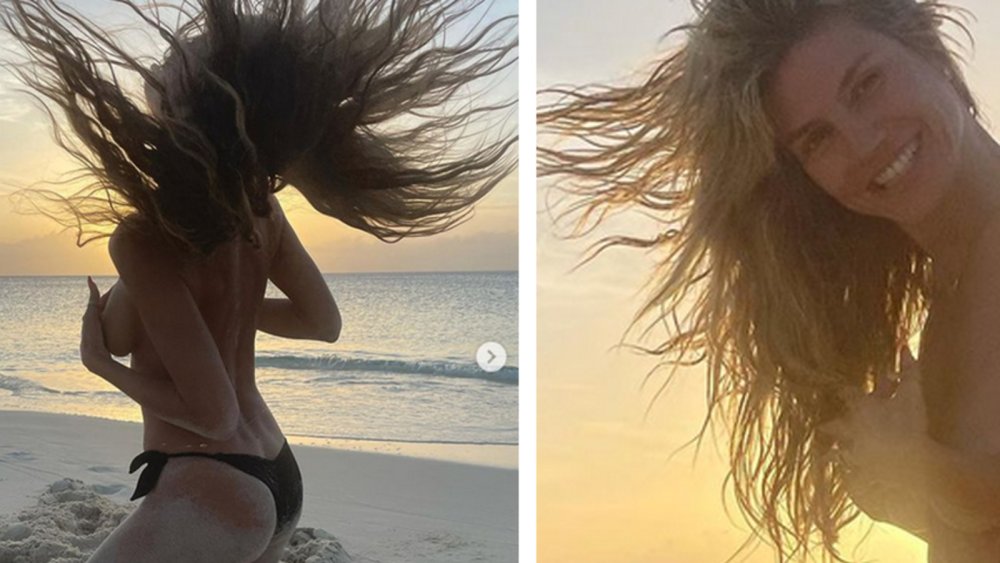 Дочь Хайди Клум голая