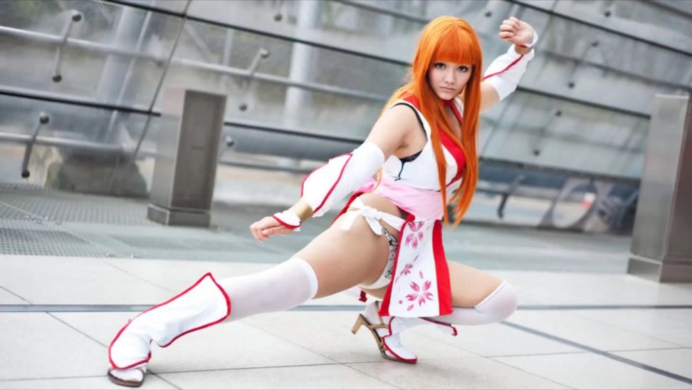 Anime cosplay Yuno Gasai