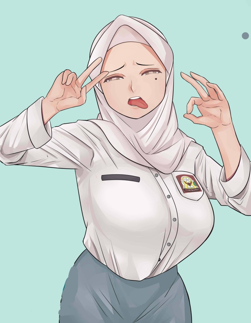 Turk Kadyn Tourbanly spread her legs