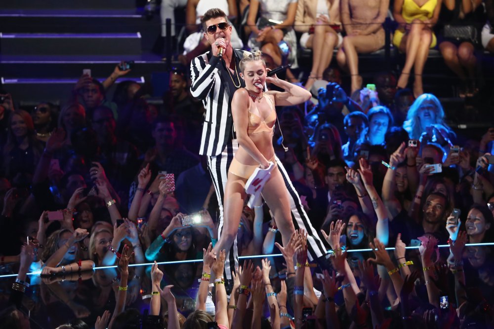 Miley Cyrus on the show