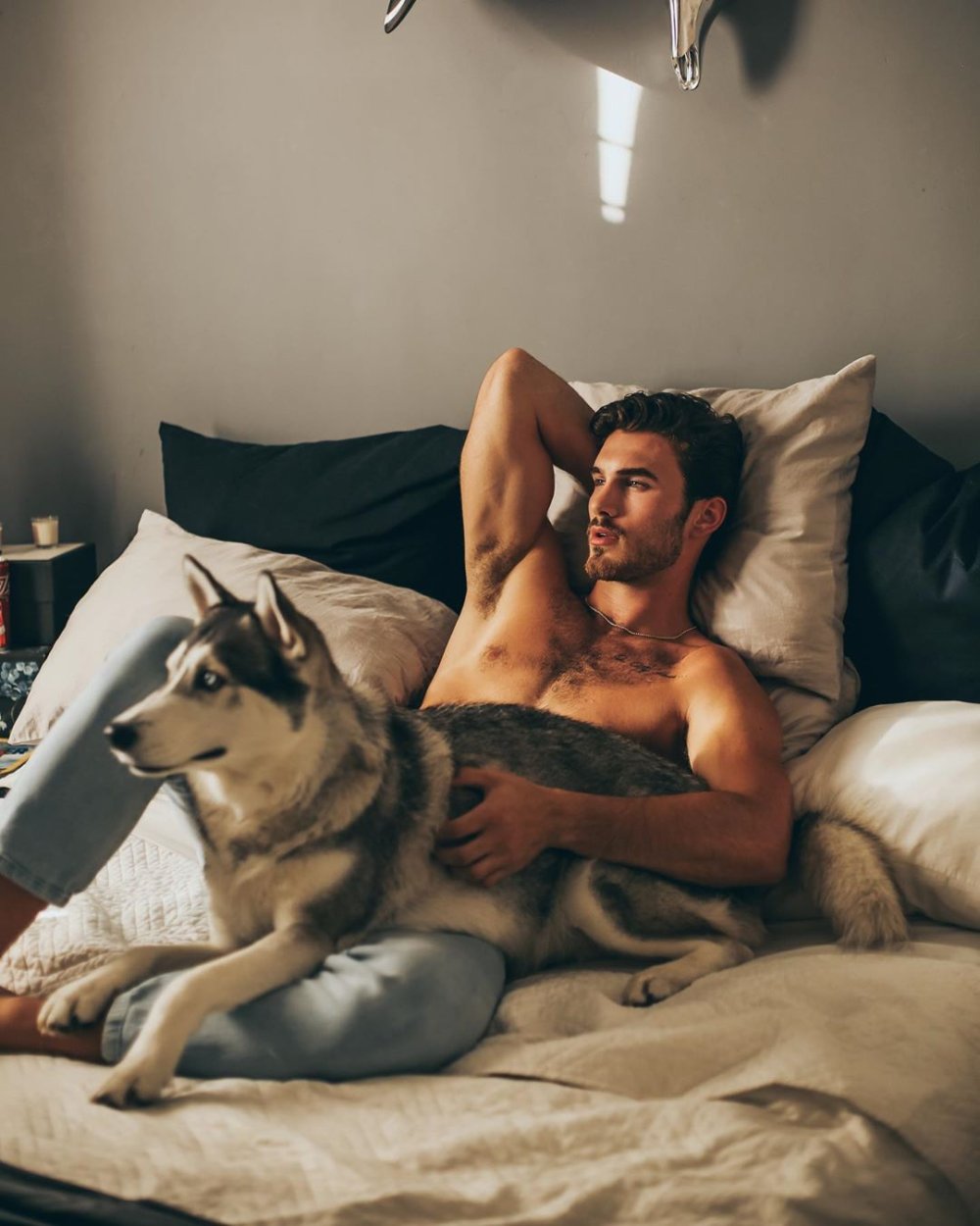 Michael Yerger model of the photo shoot