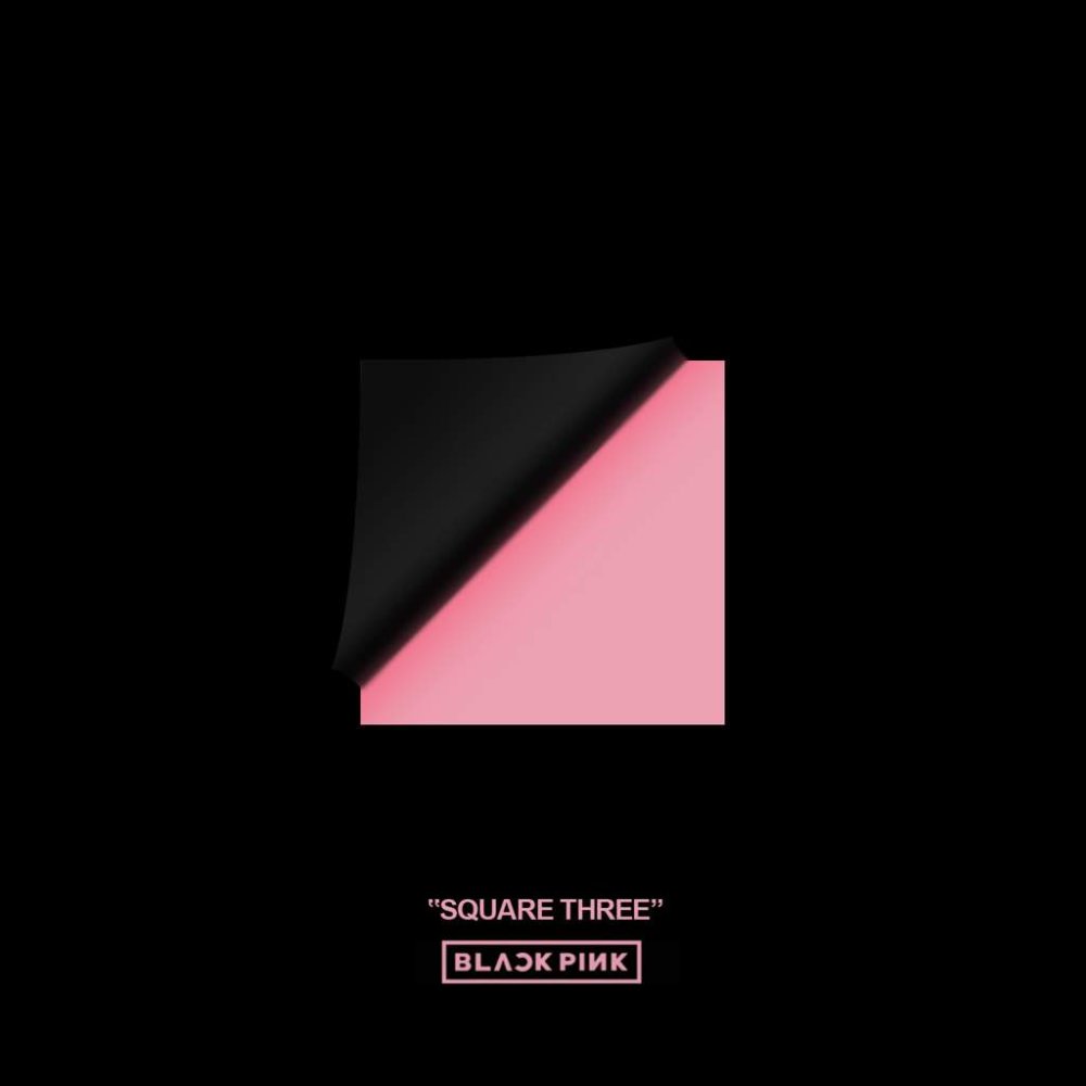 Black Pink Square Two