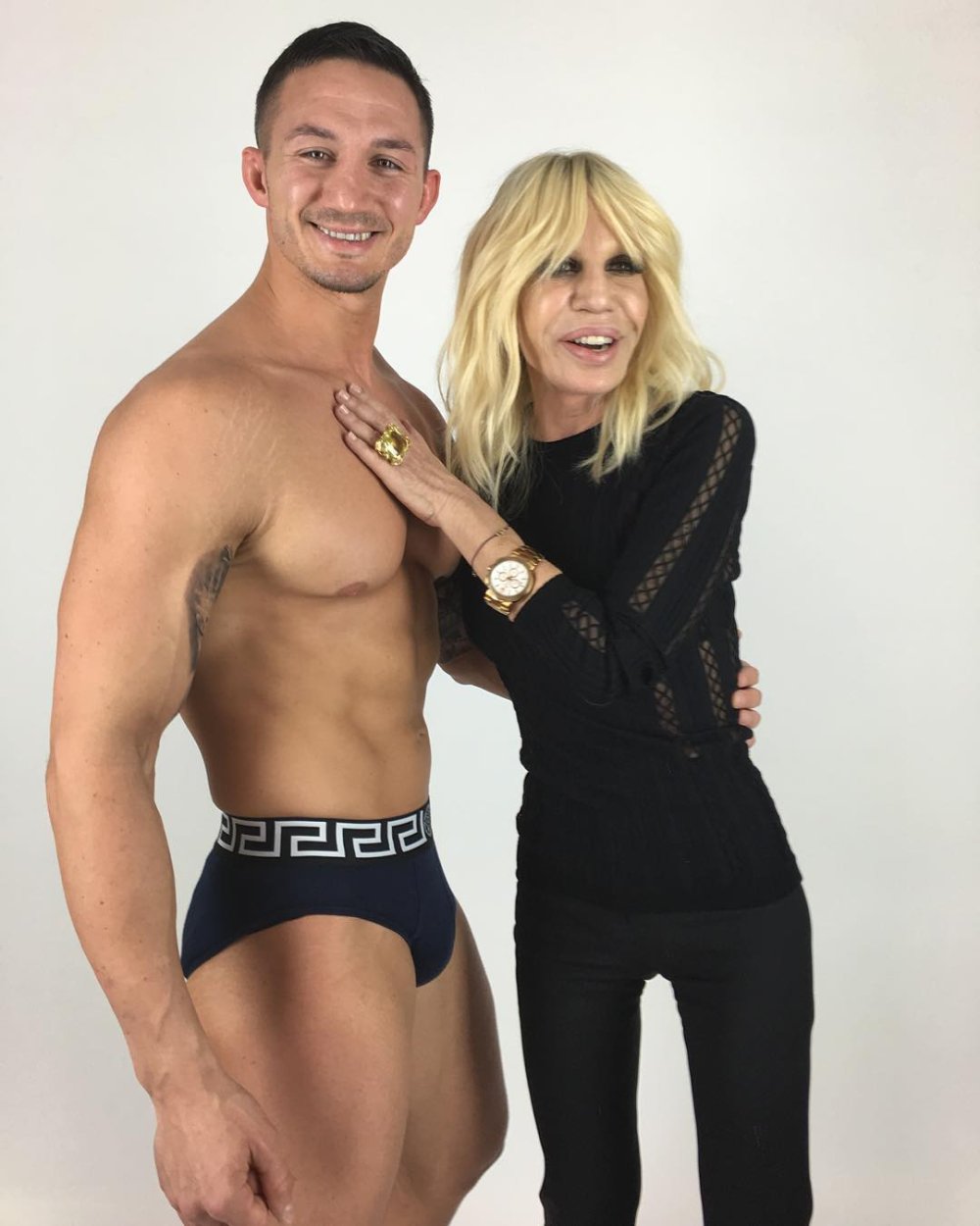 Donatella's first show