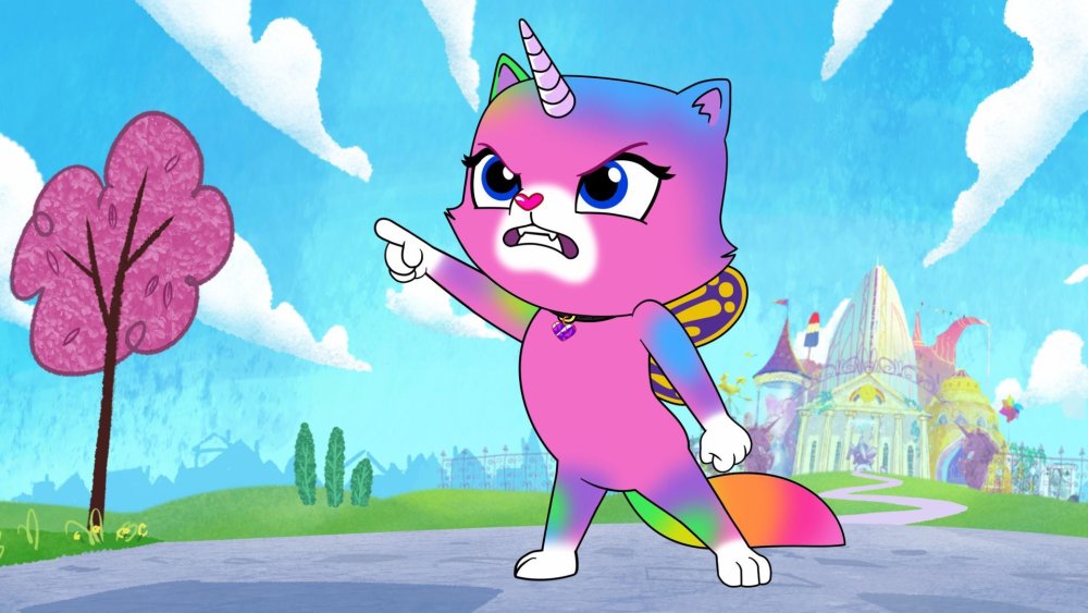 Felicity Rainbow butterfly unicorn cat