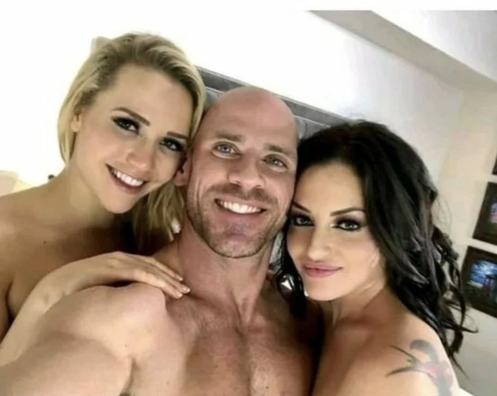 Johnny Sins and a little actress