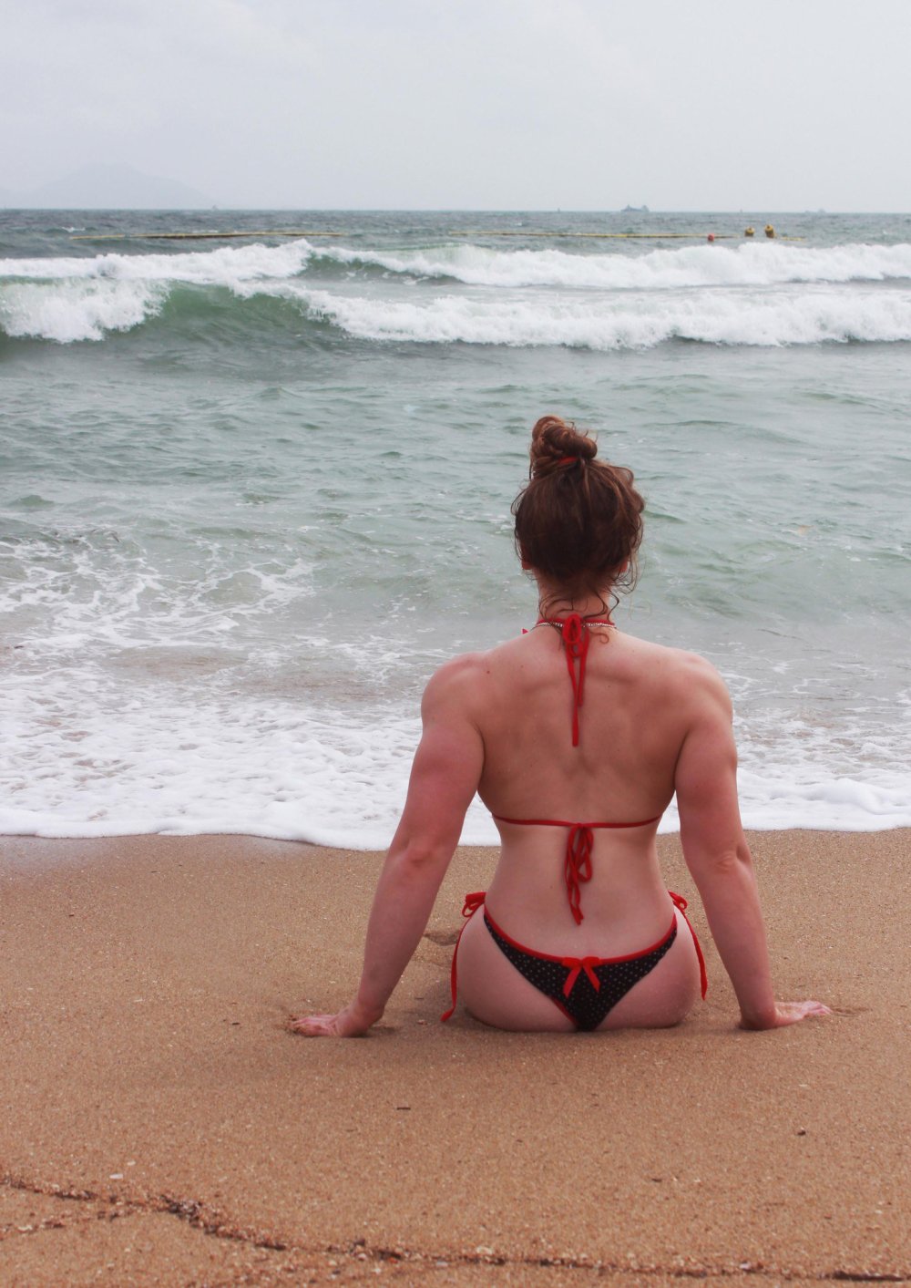 Julia Vince in a swimsuit