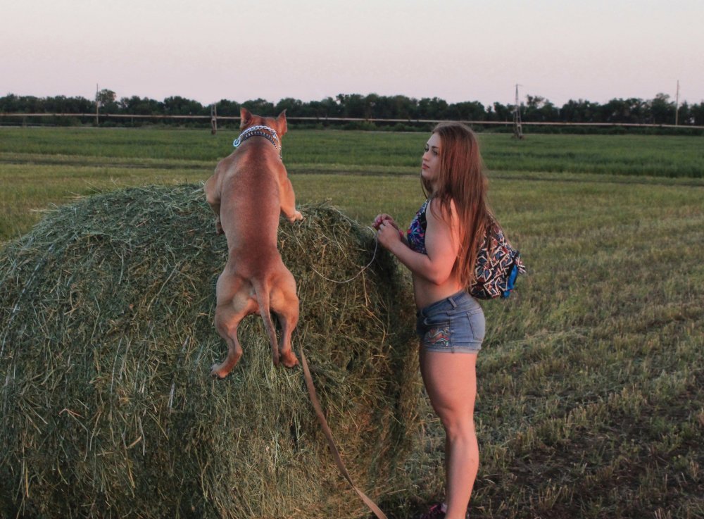 Julia Vince with her sexy man