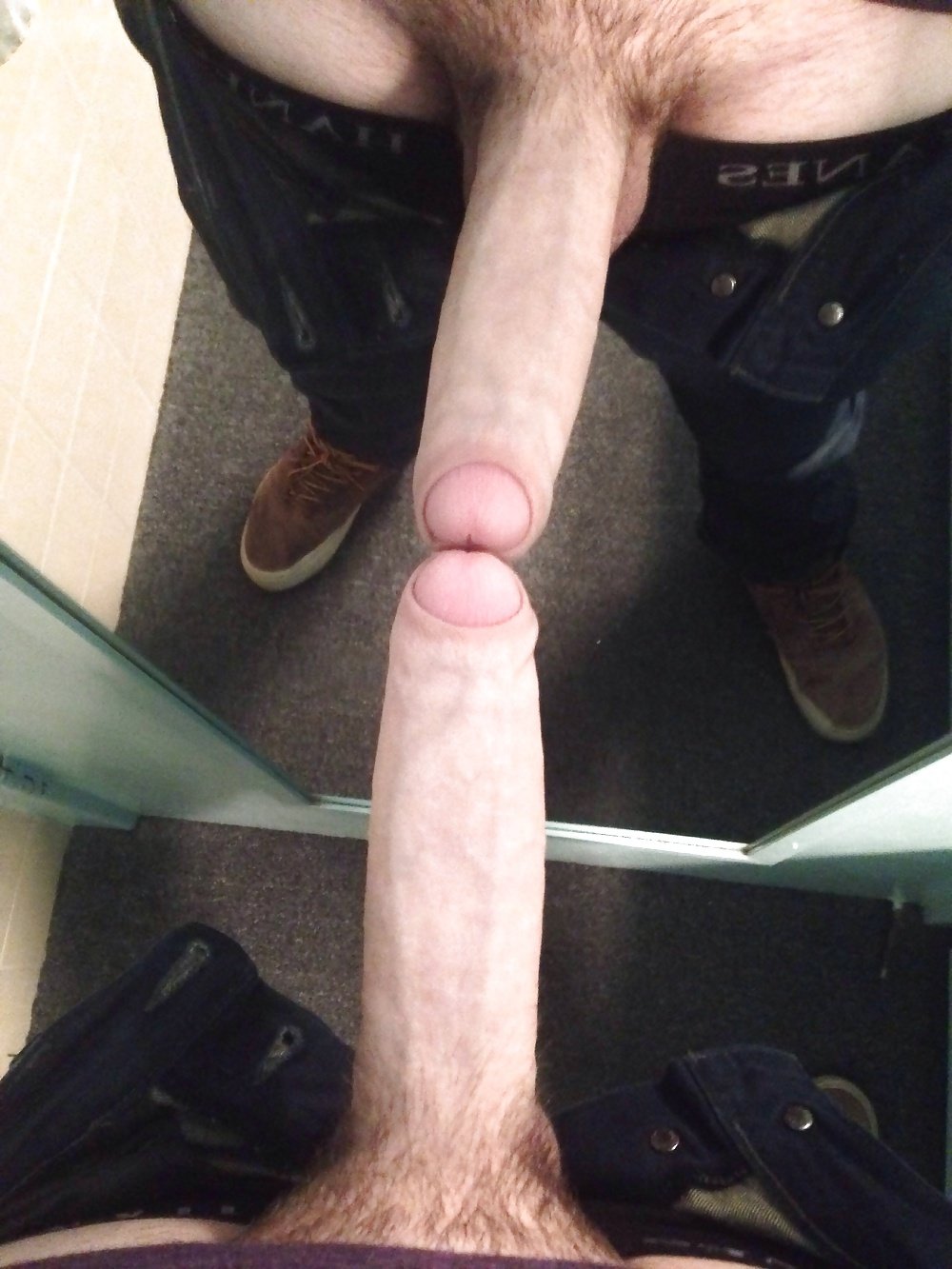 Huge dick in the first person