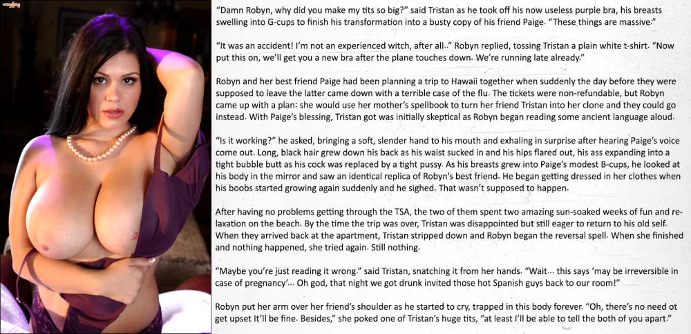 Body Swap Captions on Russian Sex