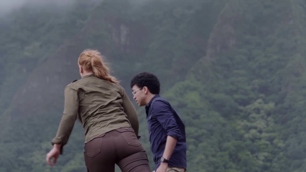 Bryce Dallas Howard legs of the Jurassic World