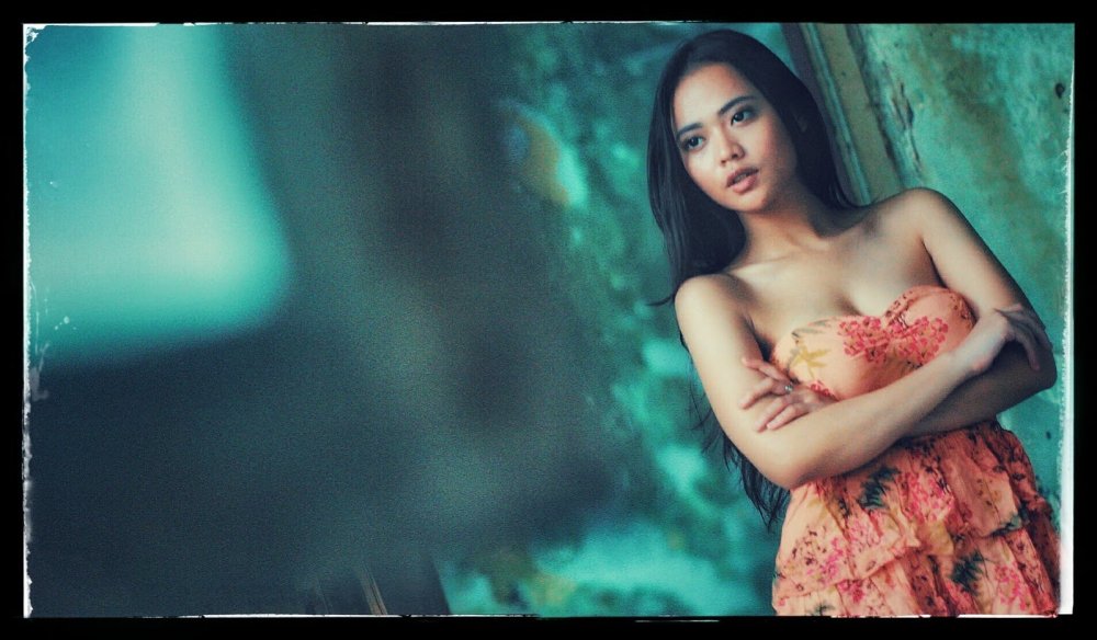 Indonesia hijab breast