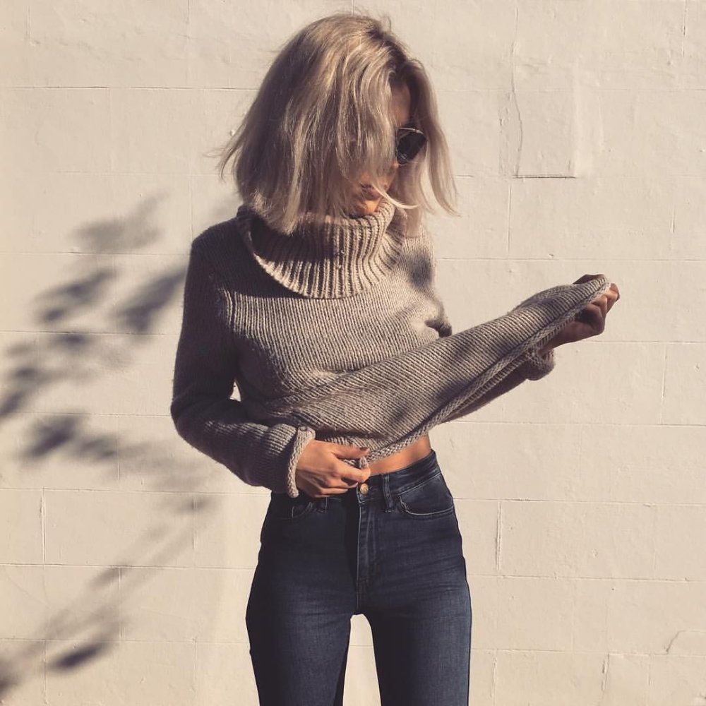 Laura Jade Stone in the fall