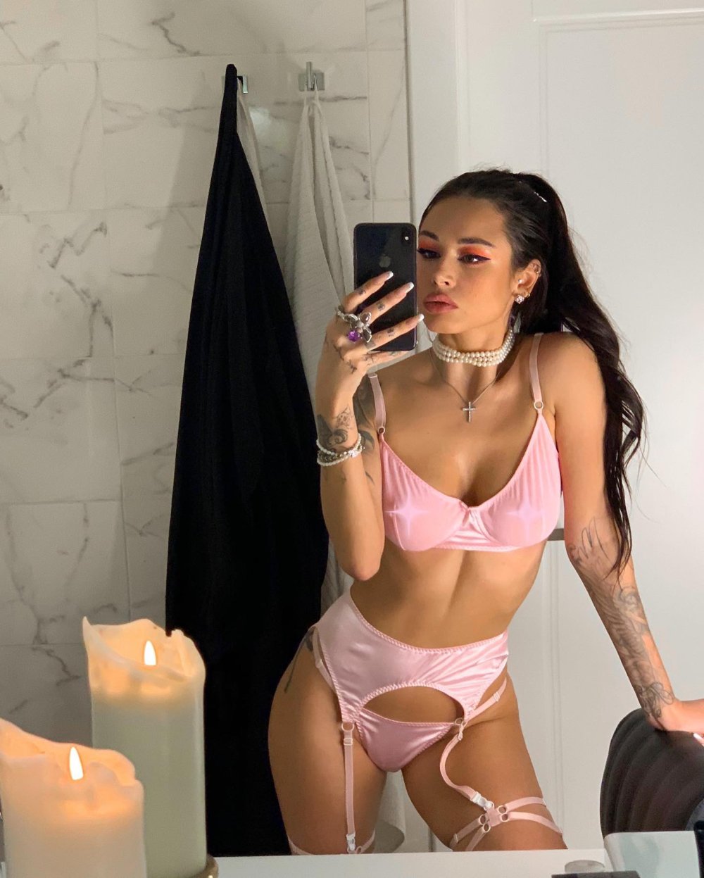 Diana Melison in underwear