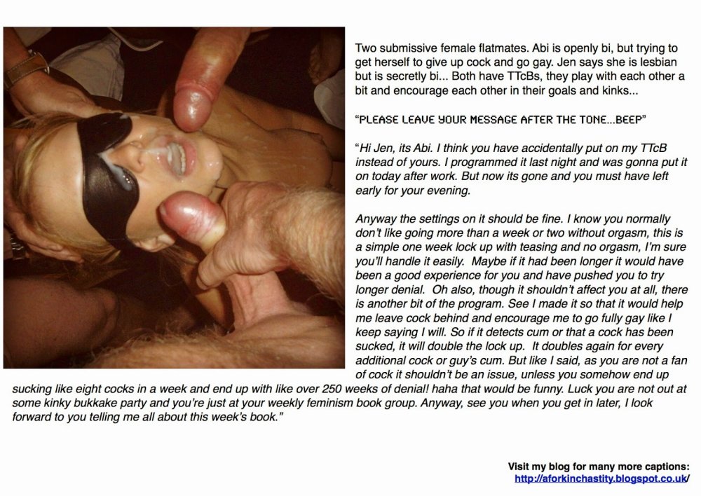 Lesbian Cuckold Captions Tease and Denial