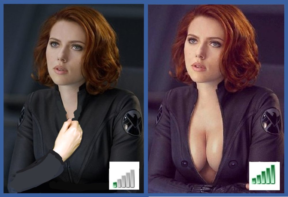 Scarlett Johansson Black Widow Ggolia