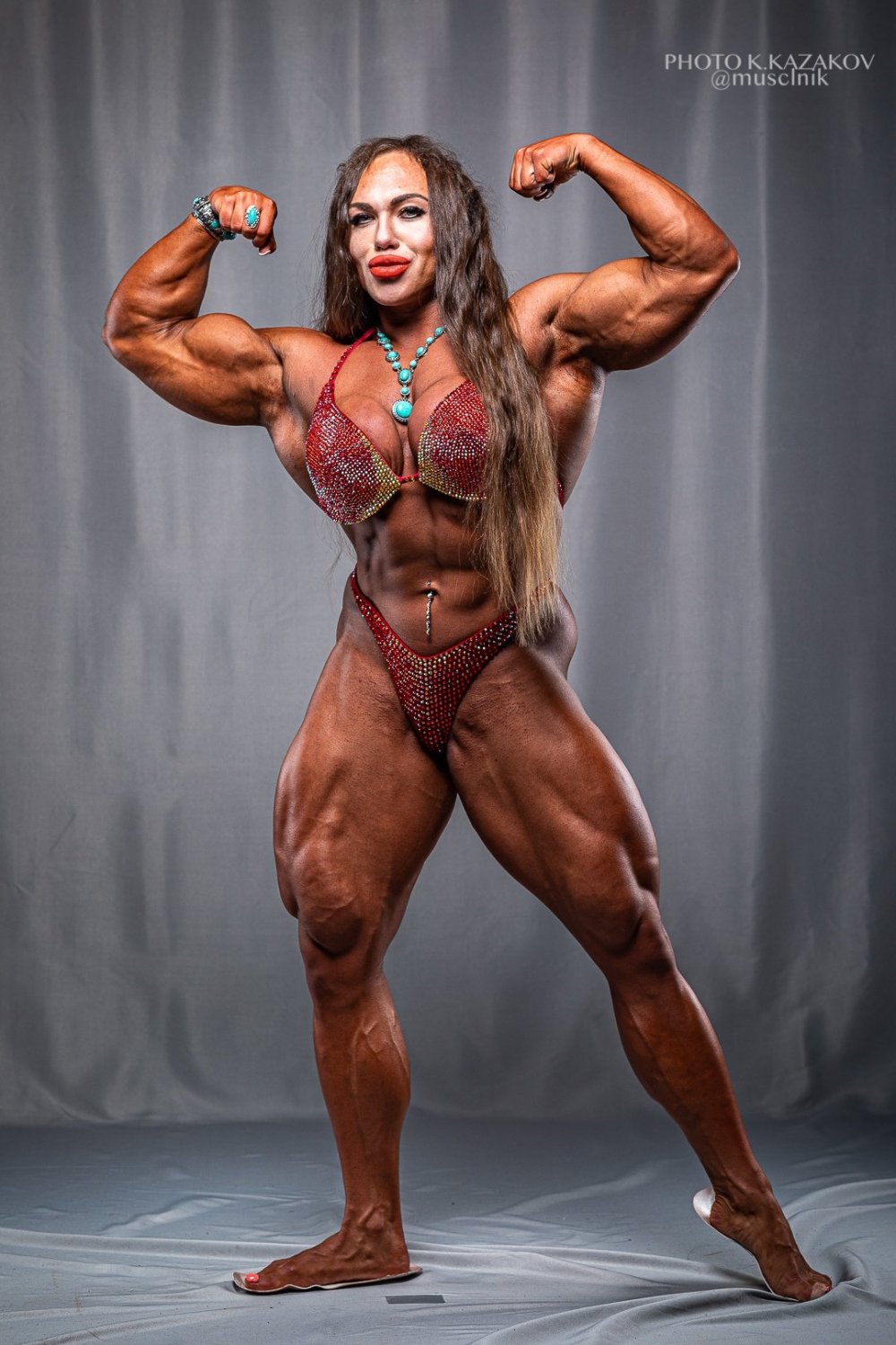 Trukhina Natalya Bodybuilding Naked