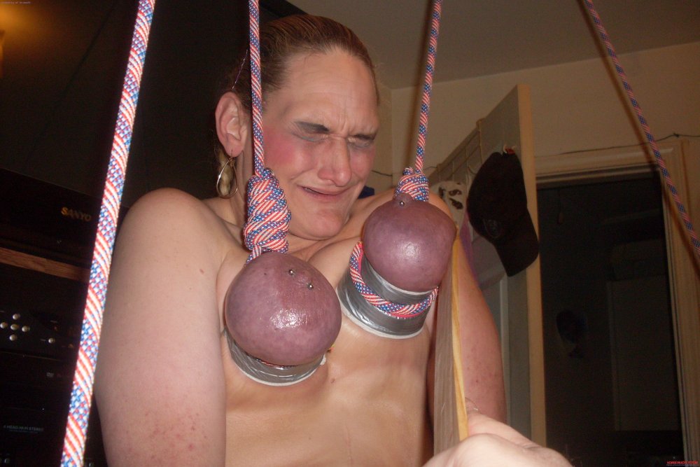 Torture of breasts and nipples BDSM