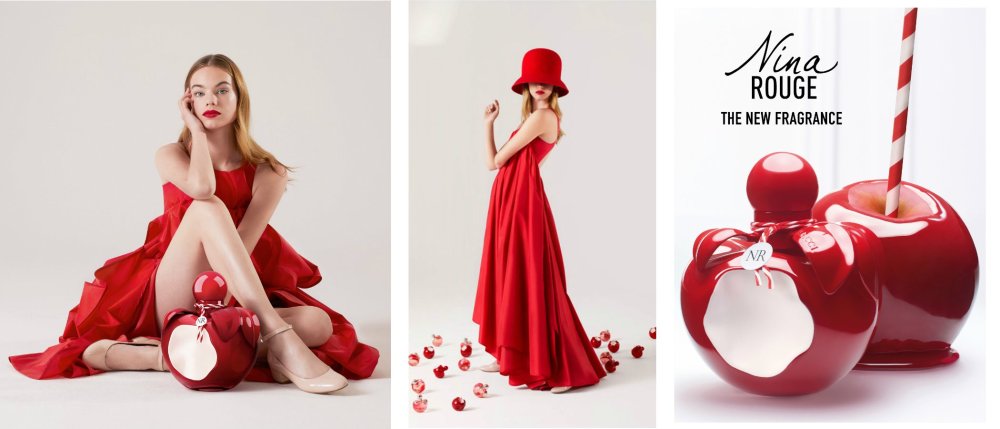 The aroma of Nina Rouge Nina Ricci