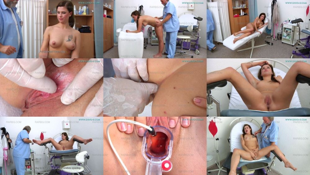 Doctor gyno gynecological chair naked