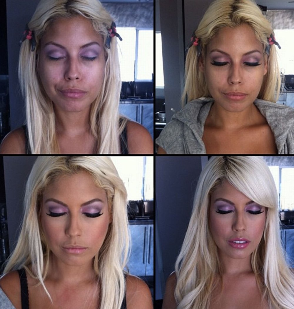 Bridgette b without makeup