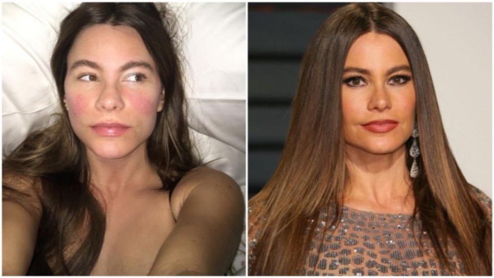Sofia Vergar without makeup
