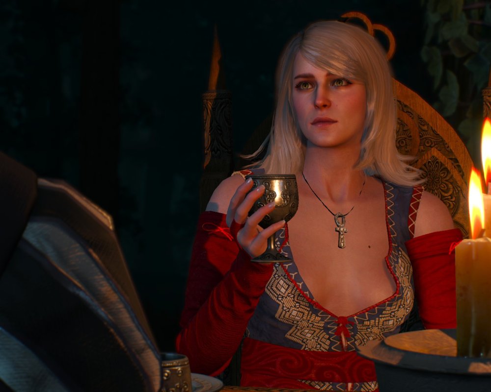 Keira Metz in underwear Witcher 3