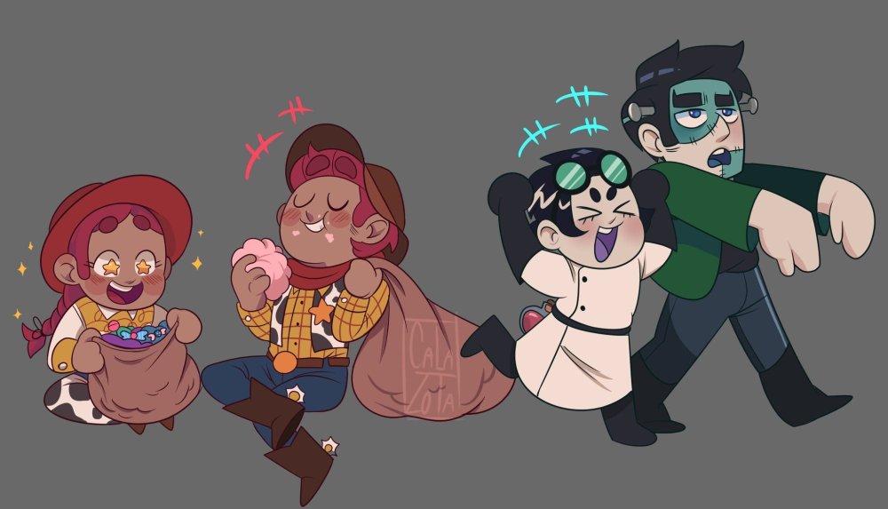 Piper and Tara Bravo Stars