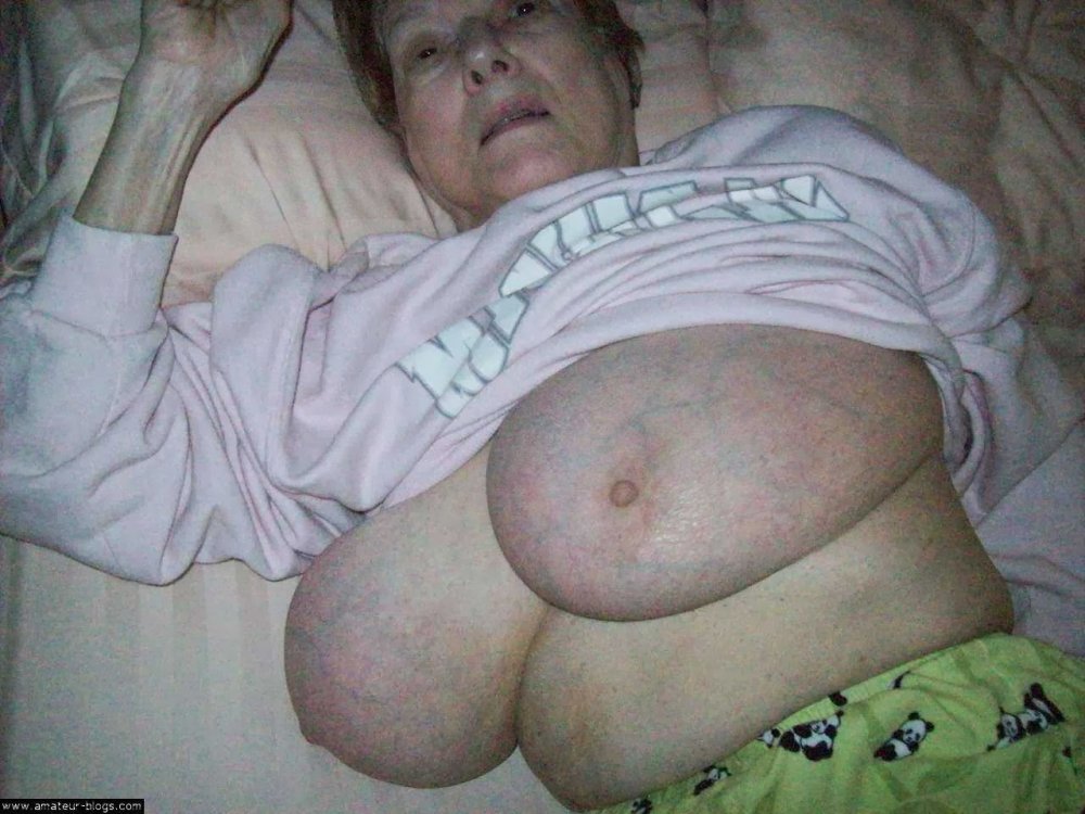 Old women with big tits
